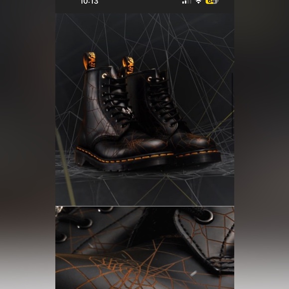 DR. MARTENS X YOHJI YAMAMOTO 1460 Remastered- sz. US 11M/12L - Picture 5 of 16